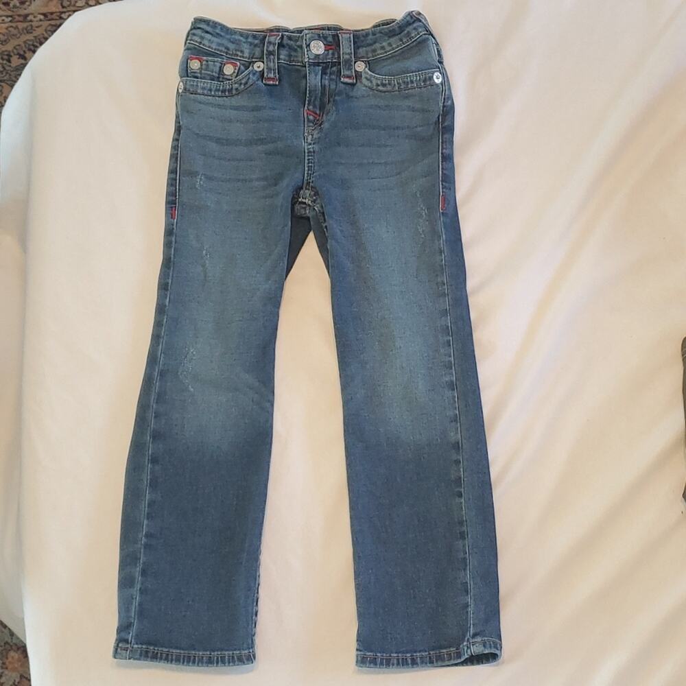 Kids True Religion Straight Jean. Size 6